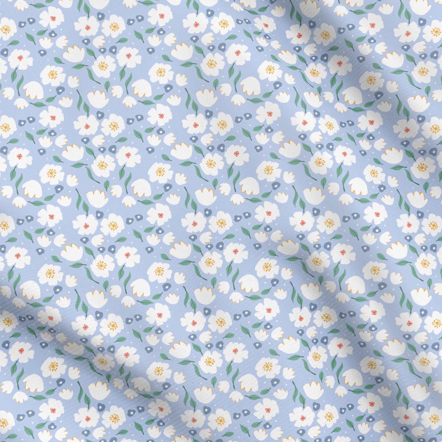 TFTA0251 Lilac Blue Daisy Field