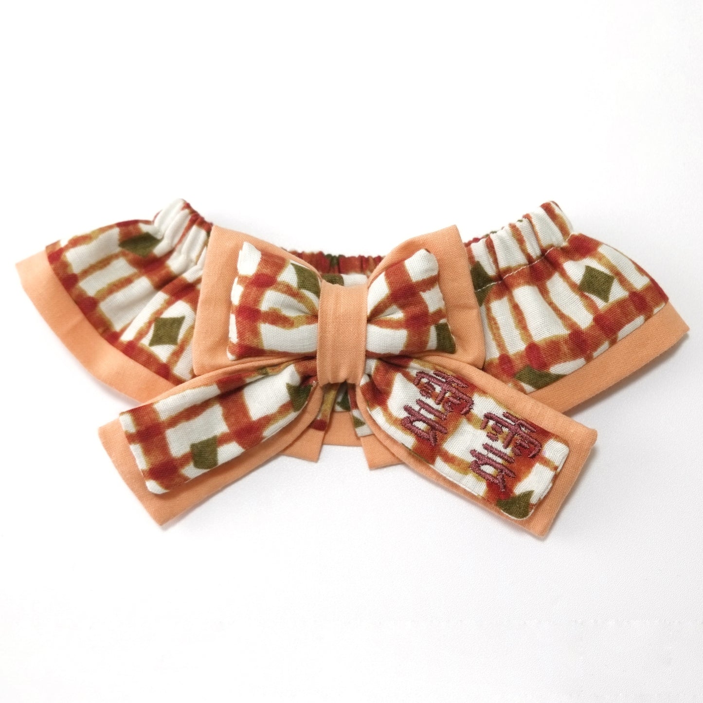 TFJP0142 Orange Watercolor check