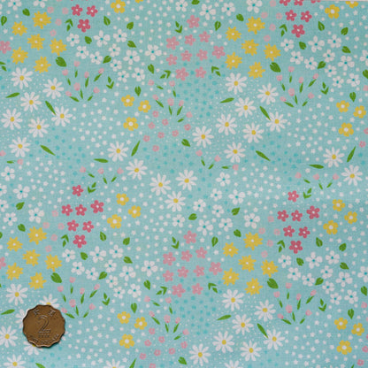 TFTA0194 Light Blue Garden