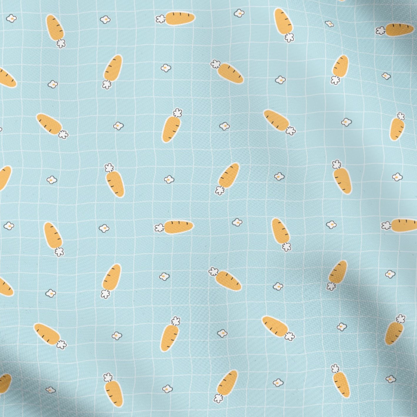 TFTA0229 Blue Gingham Carrot