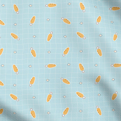 TFTA0229 Blue Gingham Carrot