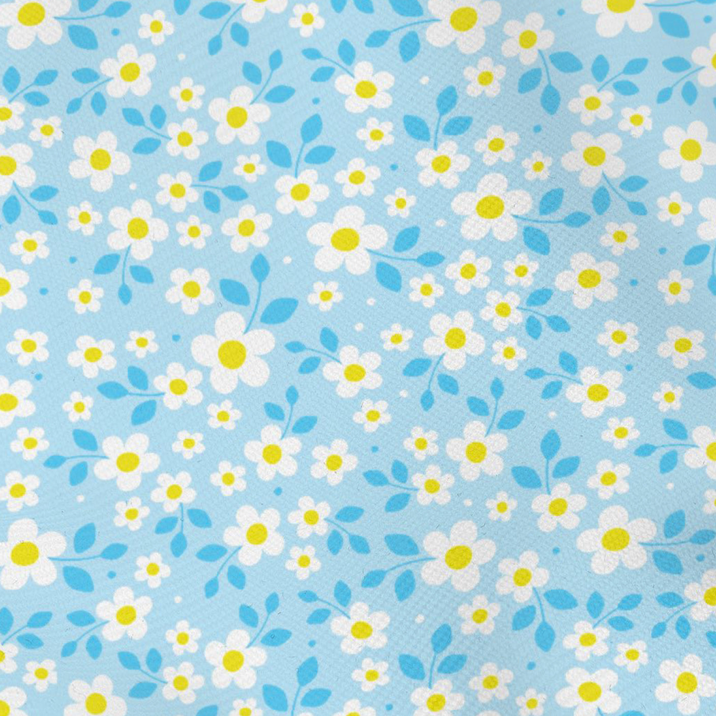 TFTA0225 Blue Little Daisy