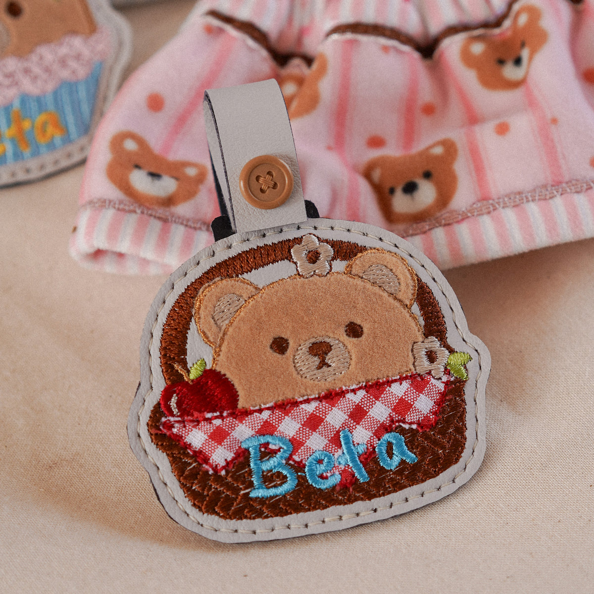 Little Bear Name Tag｜熊啤啤派對