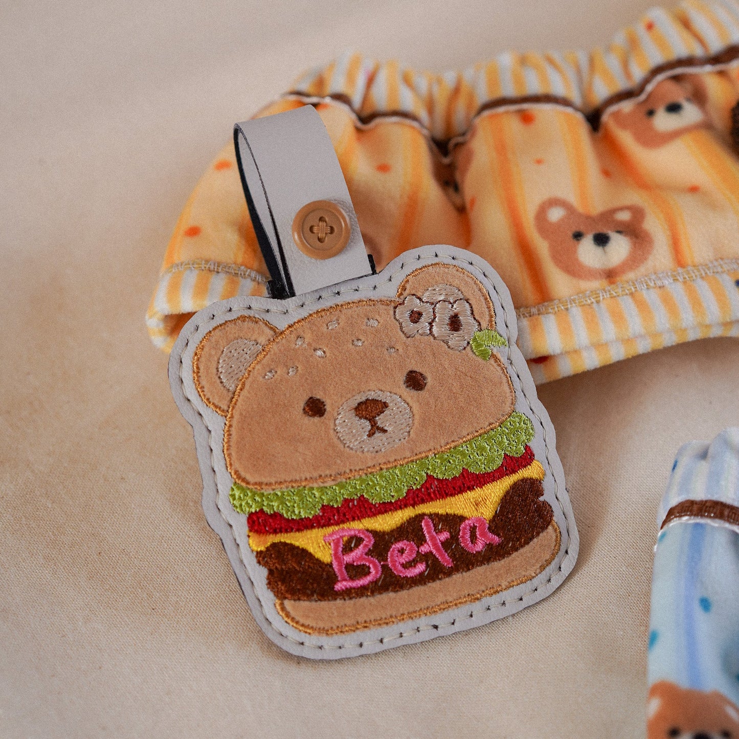 Little Bear Name Tag｜熊啤啤派對