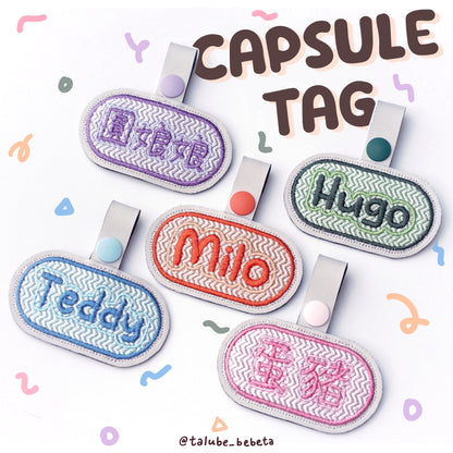 Personalised｜Capsule Tag