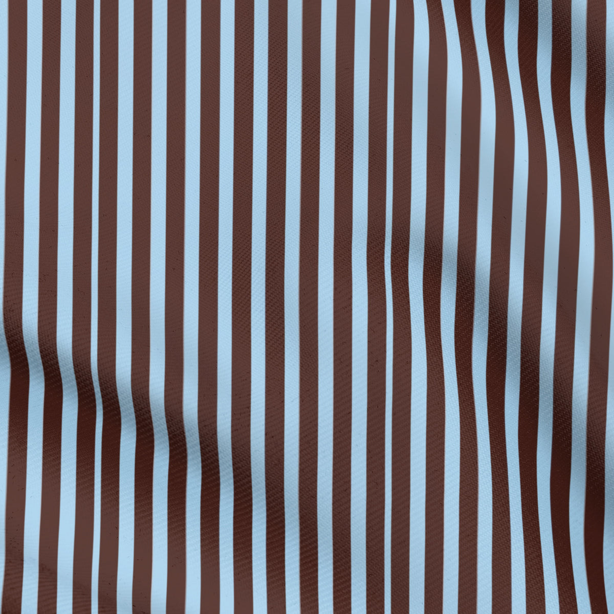 TFTA0263 Baby Blue and Brown Stripes