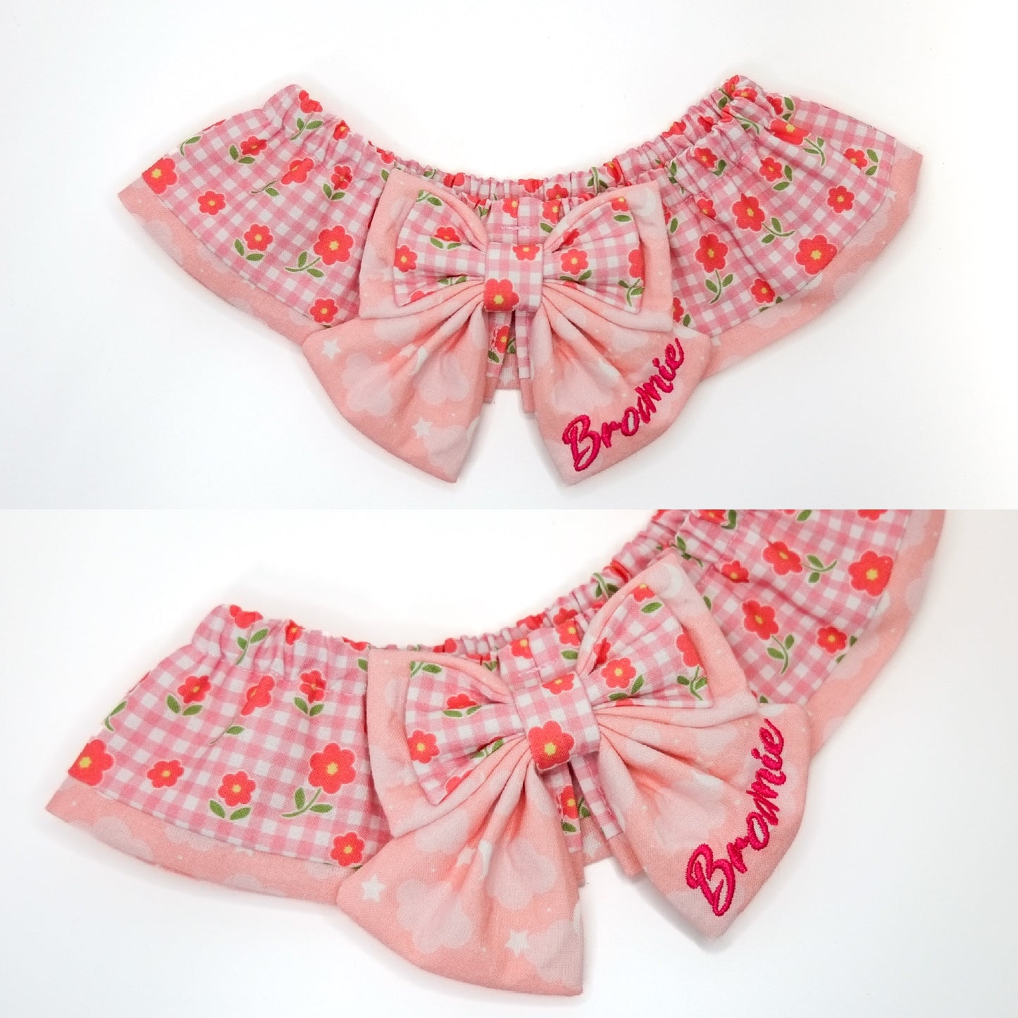 TFTA0224 Gingham Flower Pink