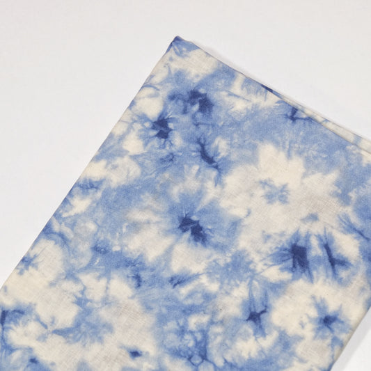 TFTW0112 Blue Tie-dyed soft print