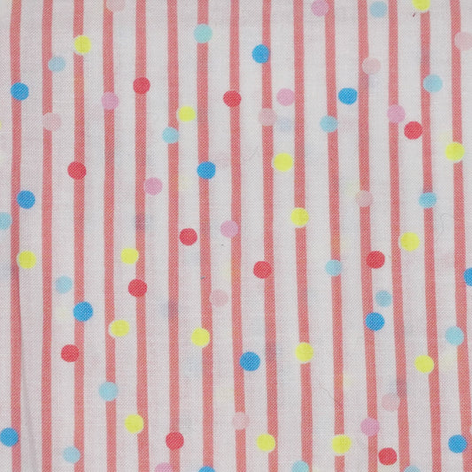 TFJP0153 Pink Stripe Dot