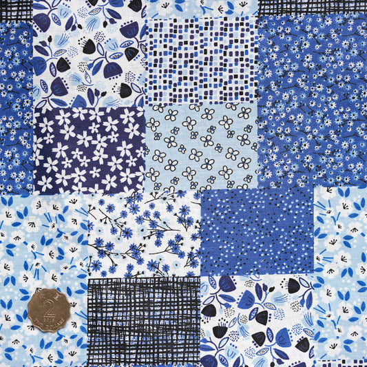 TFEN0189 Patchwork Blue