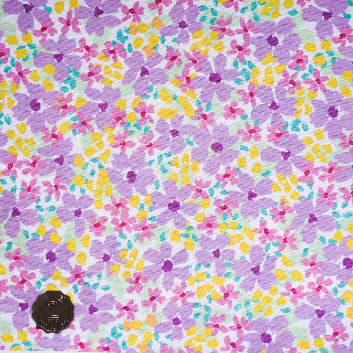 TFTA0191 Watercolour Floral Lilac