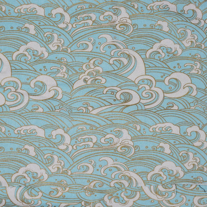 TFTW039 Teal-Gold waves