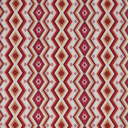 TFJP05 Red Ikat Rhombus