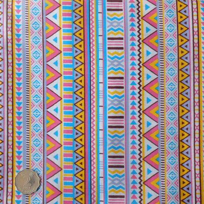 TFJP060 Pink Ethnic pattern