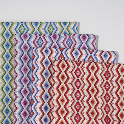 TFJP04 Lime Ikat Rhombus