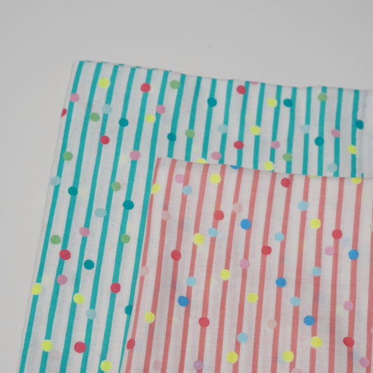 TFJP0153 Pink Stripe Dot