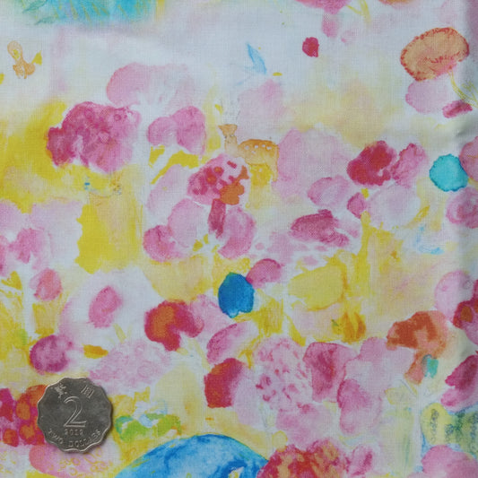 TFHK0102 Pink Watercolour print
