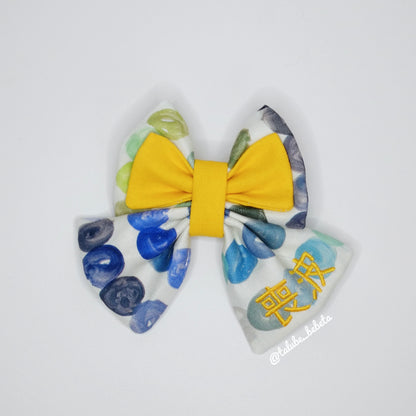 Custom order｜BIG BOW with adjustable collar